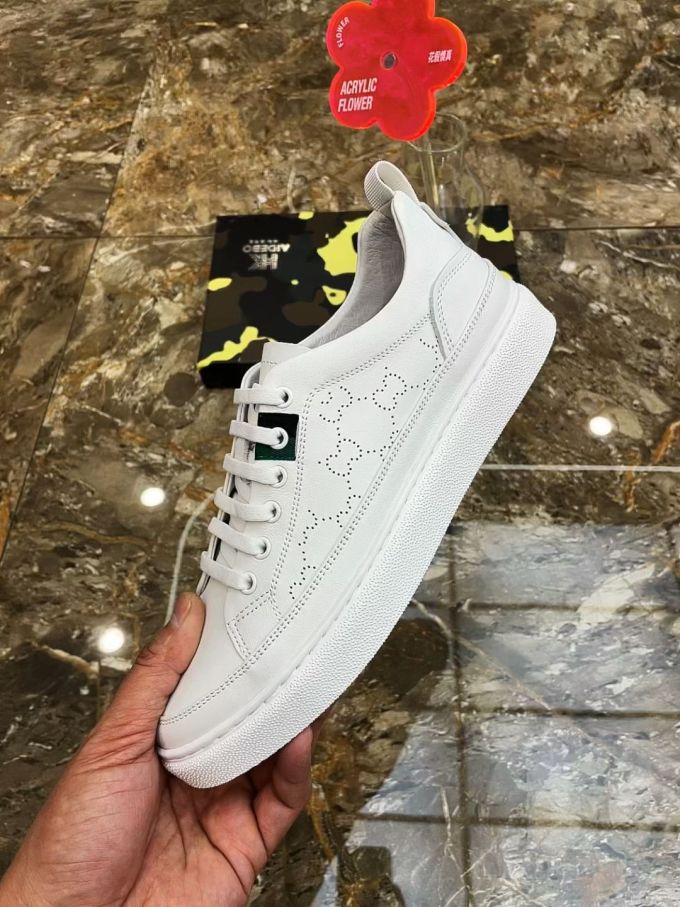 低帮 系带 皮革 