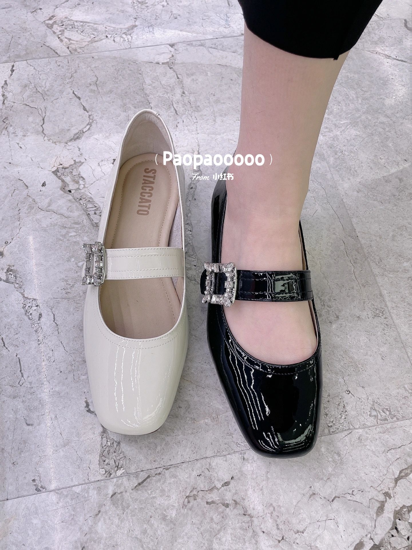 方头 浅口鞋 皮革  - VALI鞋履AI设计主图