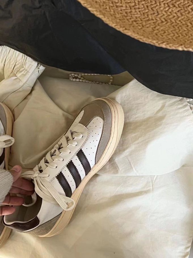 低帮 系带 皮革 