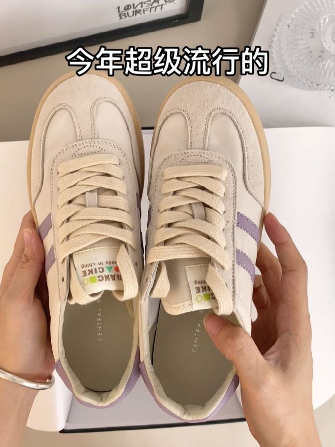 低帮 系带 皮革 