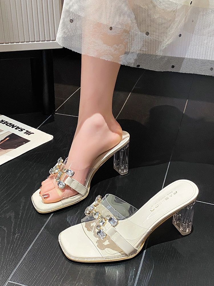 高跟 粗跟 无帮  - VALI鞋履AI设计主图