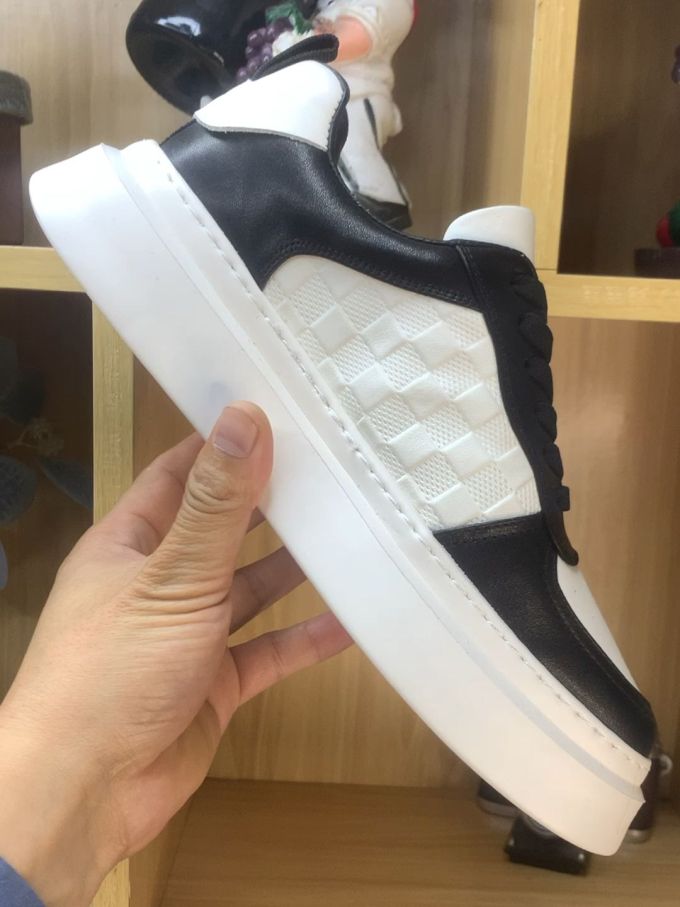 低帮 系带 皮革 