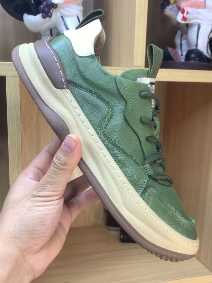 低帮 系带 皮革 