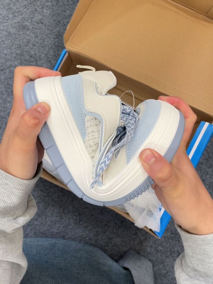 中帮 魔术贴 皮革 