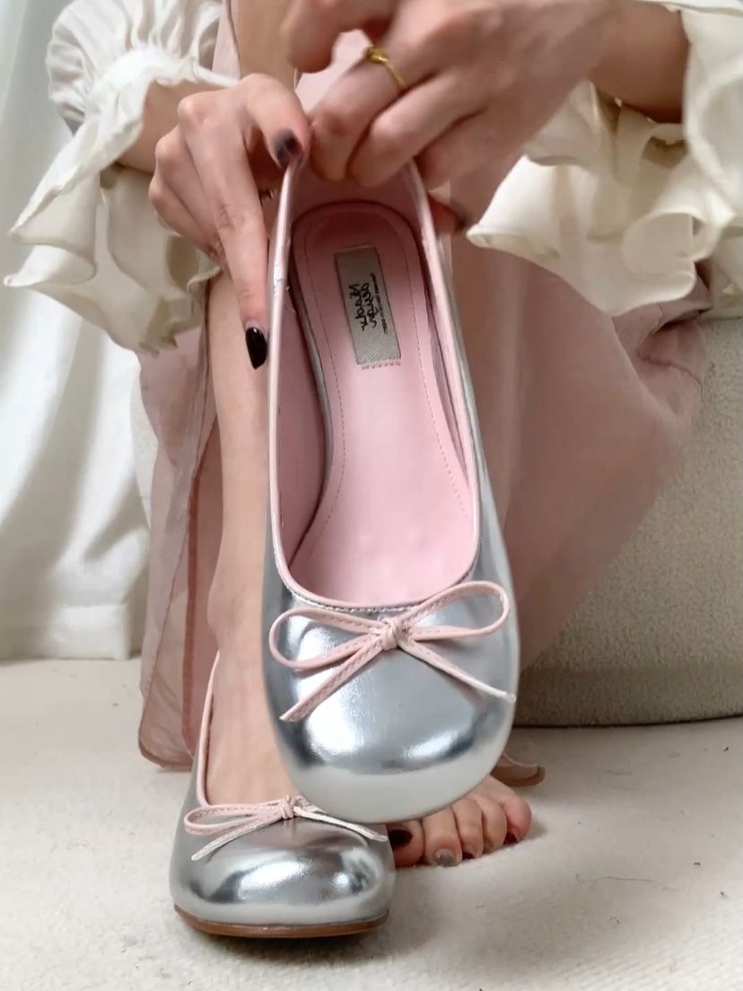 圆头 松紧带 浅口鞋 皮革  - VALI鞋履AI设计主图