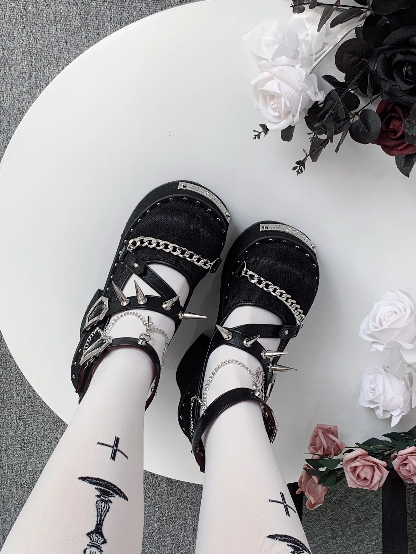 圆头 中口鞋 皮革  - VALI鞋履AI设计主图