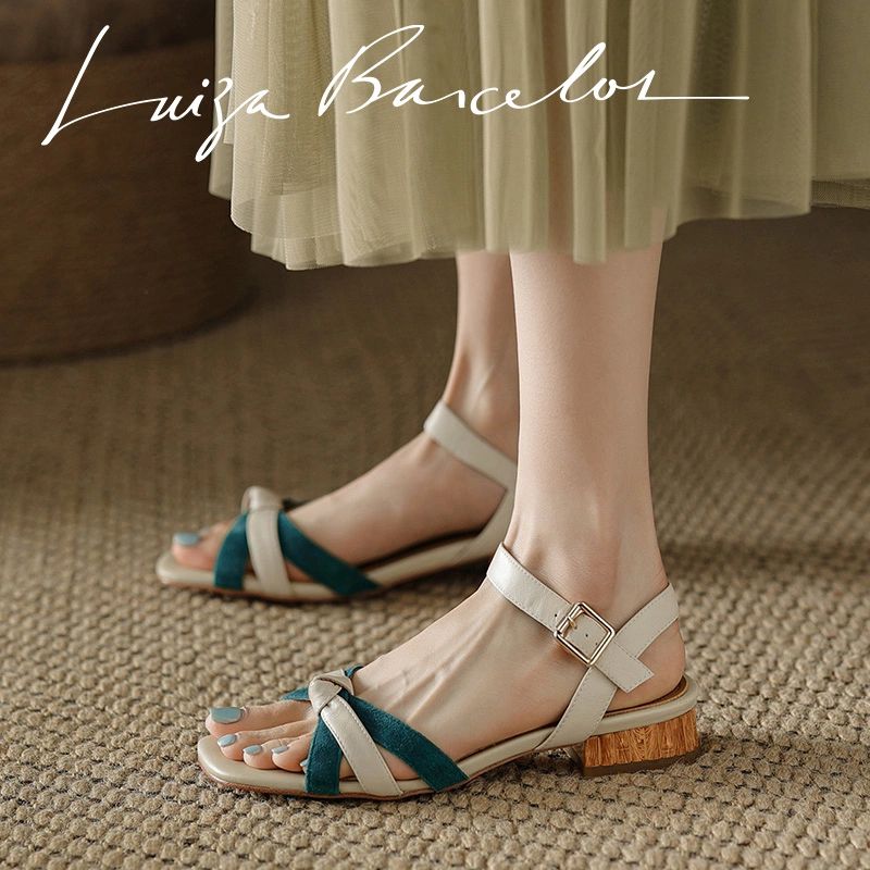 无帮 袢扣 皮革  - VALI鞋履AI设计主图