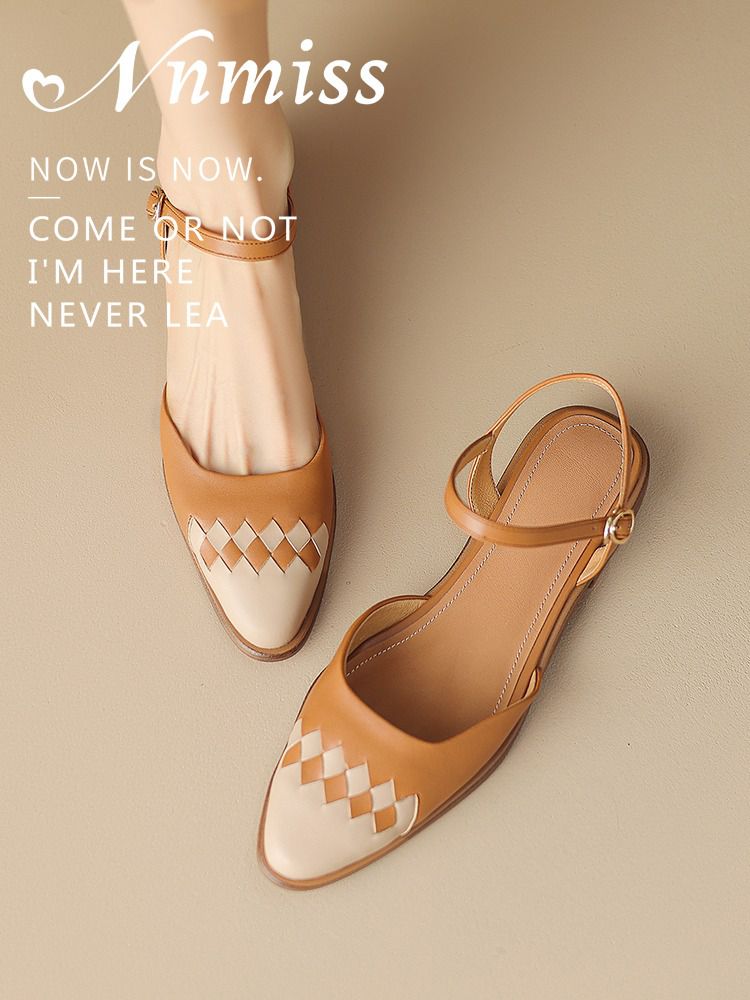 无帮 袢扣 皮革  - VALI鞋履AI设计主图