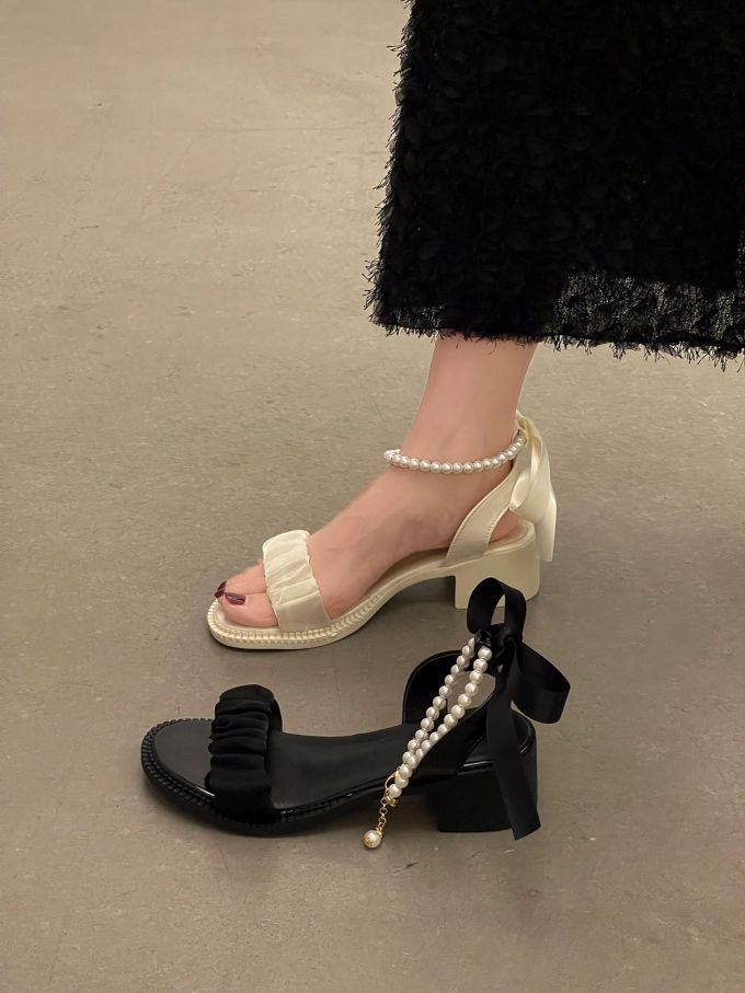 高跟 粗跟 无帮 