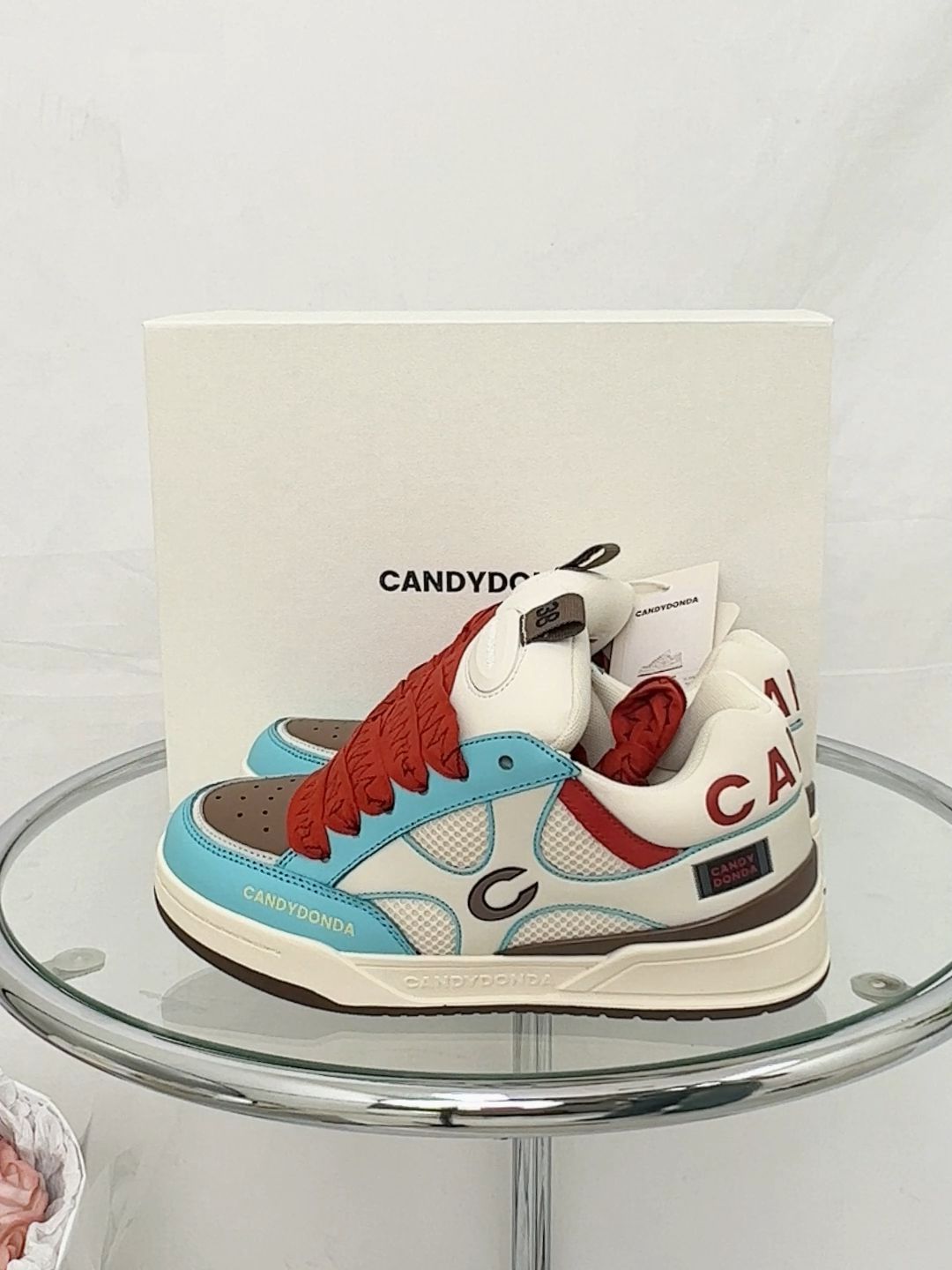 中帮 系带 魔术贴 皮革  - VALI鞋履AI设计主图