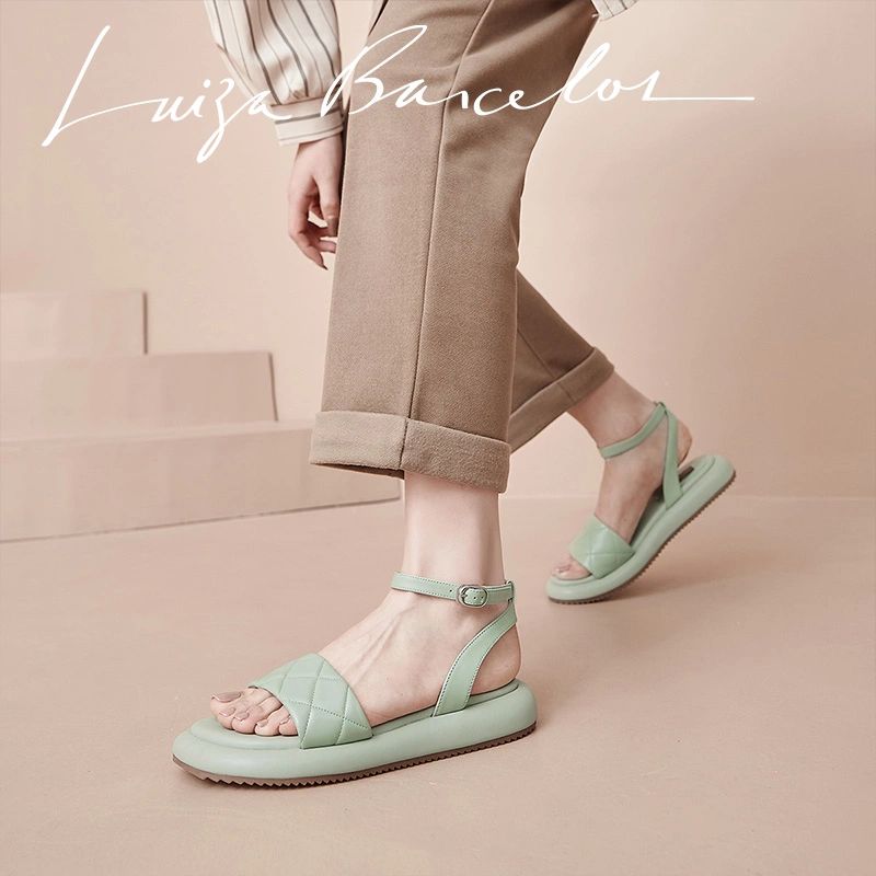 无帮 袢扣 皮革  - VALI鞋履AI设计主图