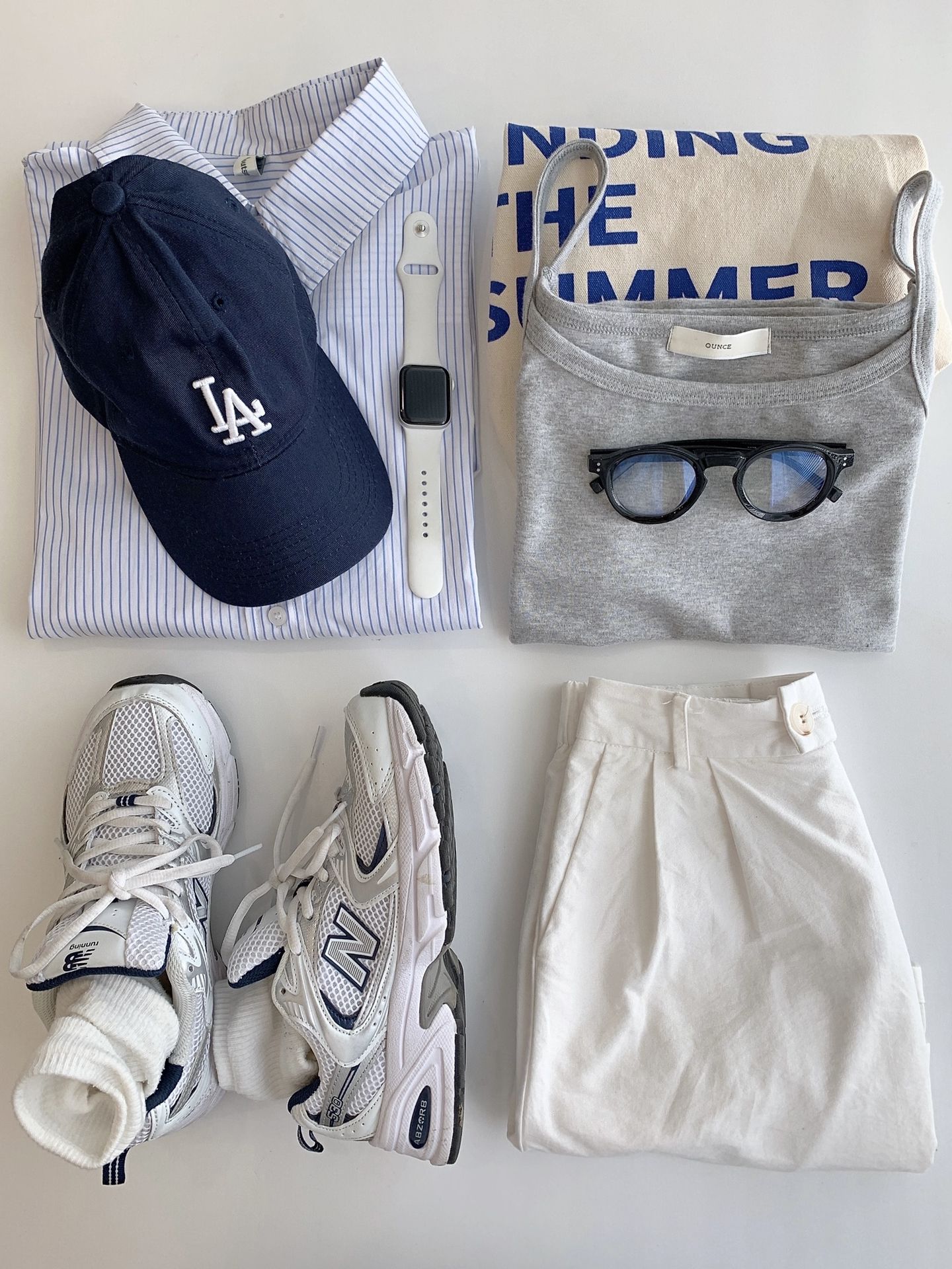 棉麻 A型 蒸汽蓝色 云雾色 基础扣饰  - VALI鞋履AI设计主图