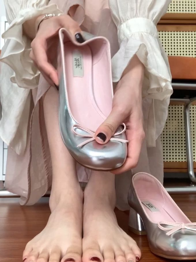 圆头 低帮 一脚蹬 浅口鞋 