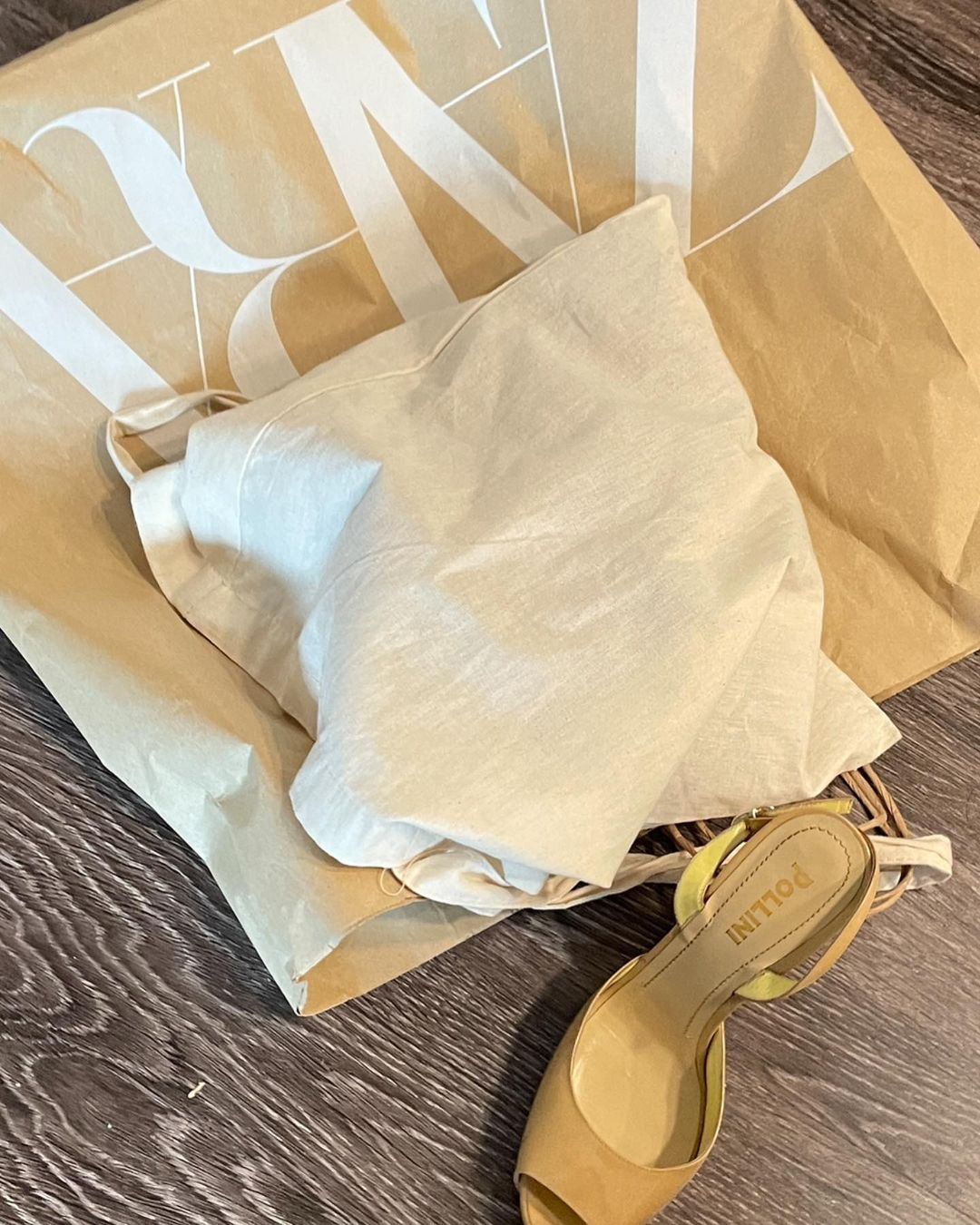 棉麻 A型 夏日蜜瓜色 小麦粉色  - VALI鞋履AI设计主图