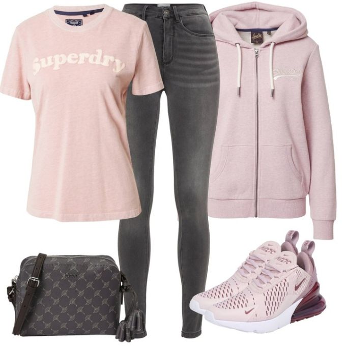 针织面料 H型 圆形领 文字图案 印花 水晶粉色 桃粉色 