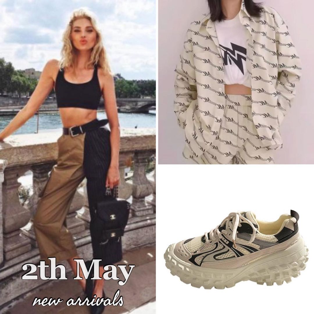 棉麻 衬衫领 文字图案 印花 轻粉色 城堡灰 基础扣饰  - VALI鞋履AI设计主图