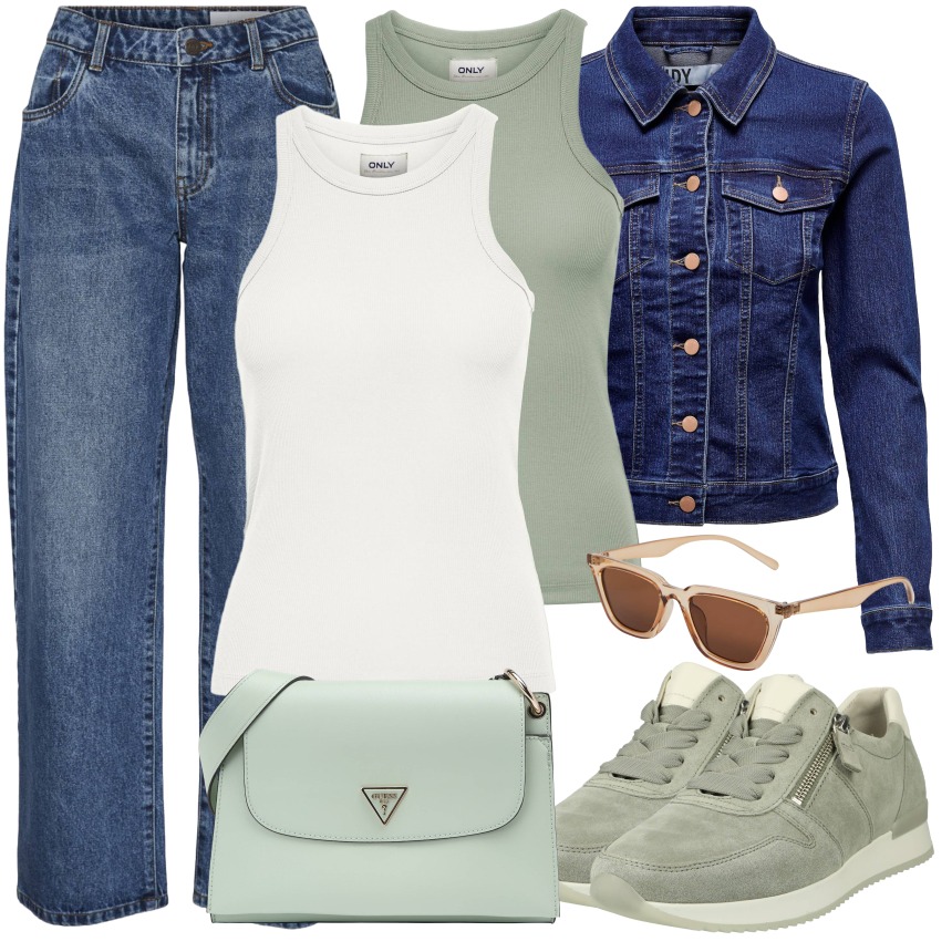 牛仔面料 洗水 波塞冬蓝 无限蓝 海岸蓝色 基础扣饰  - VALI鞋履AI设计主图