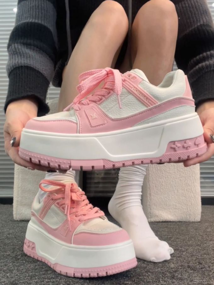 低帮 系带 皮革 