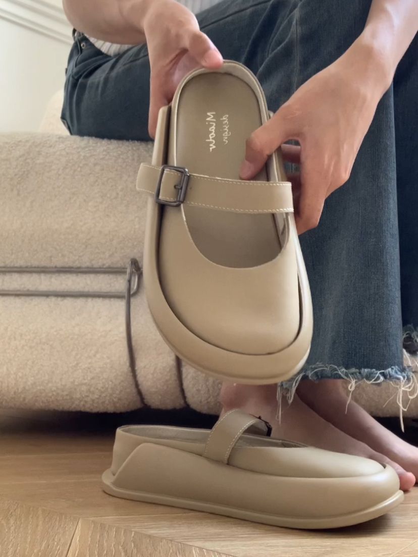 圆头 低帮 皮革  - VALI鞋履AI设计主图