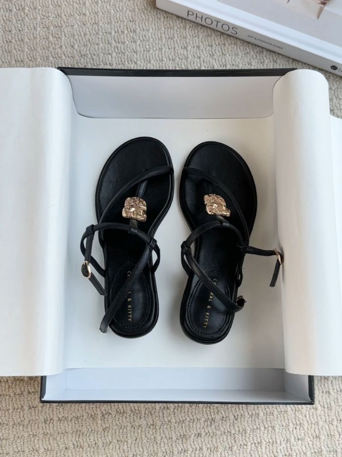 无帮 袢扣 皮革 