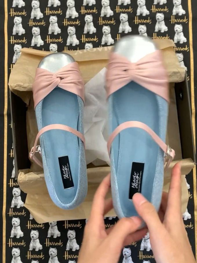 圆头 袢扣 浅口鞋 