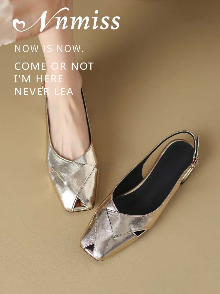 无帮 袢扣 皮革  - VALI鞋履AI设计主图