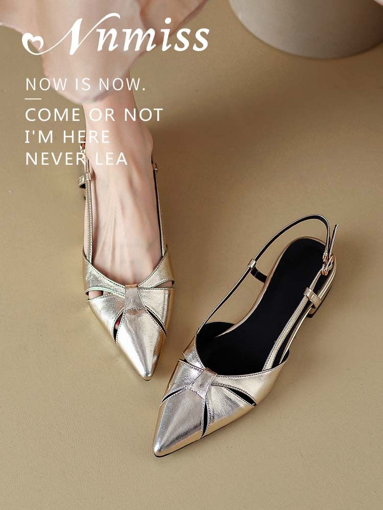 无帮 袢扣 皮革  - VALI鞋履AI设计主图