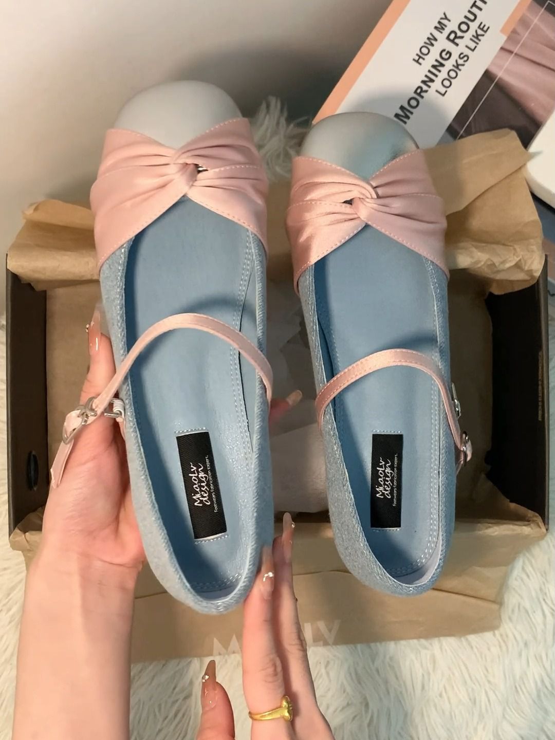 圆头 浅口鞋 皮革  - VALI鞋履AI设计主图