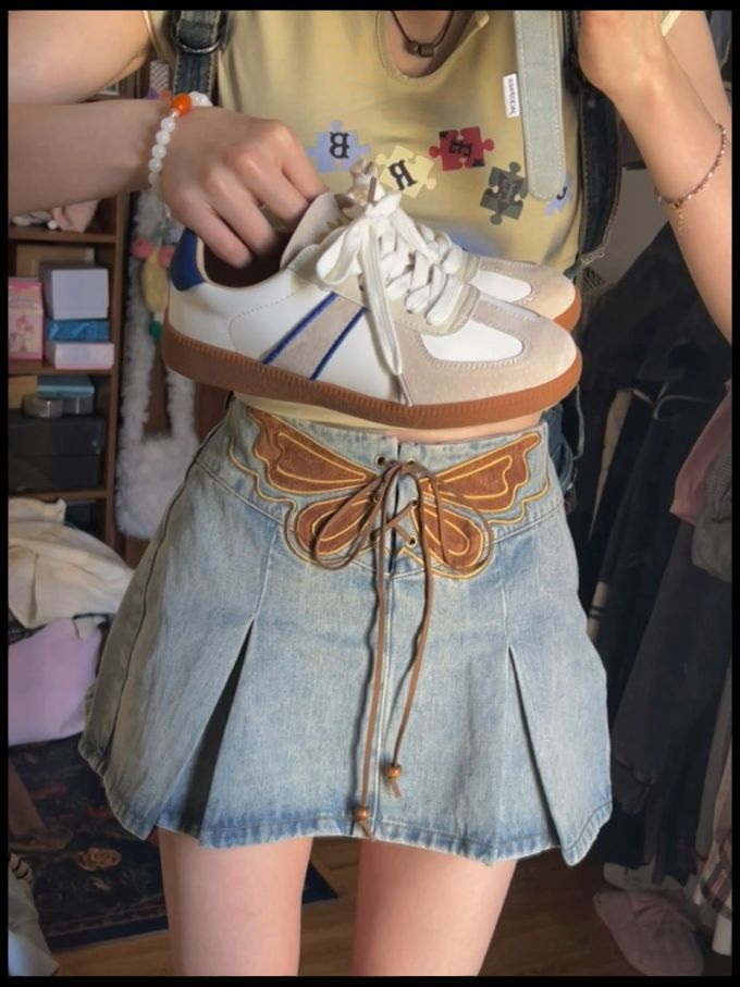 牛仔面料 A型 打结-扭结 洗水 高楼色 灰蓝 纪念碑灰 基础绳带 甜美 