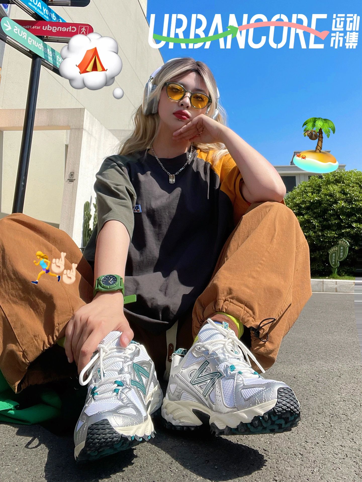 棉麻 杏茶色 金土色  - VALI鞋履AI设计主图