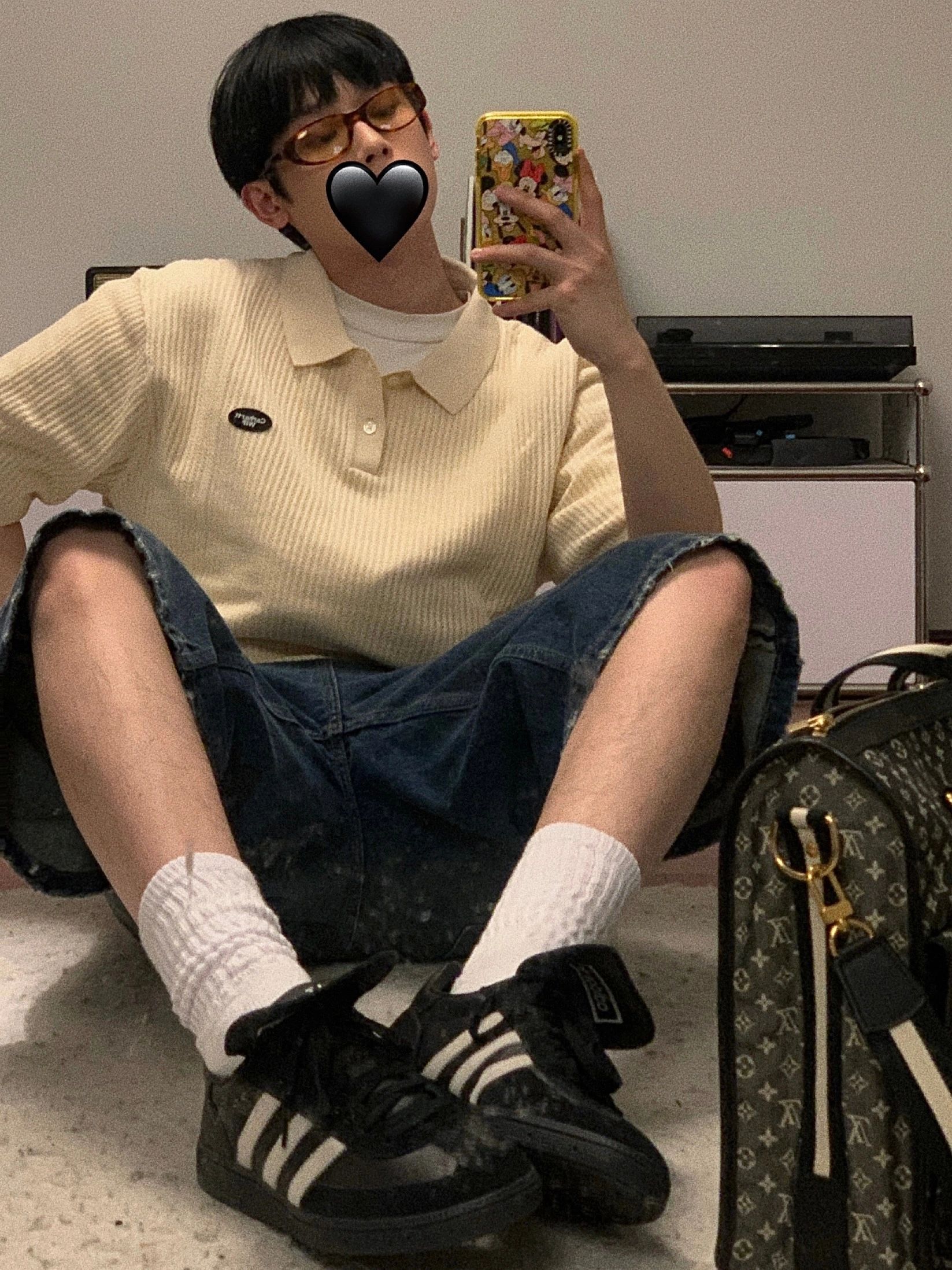 牛仔面料 洗水 酱黑色  - VALI鞋履AI设计主图