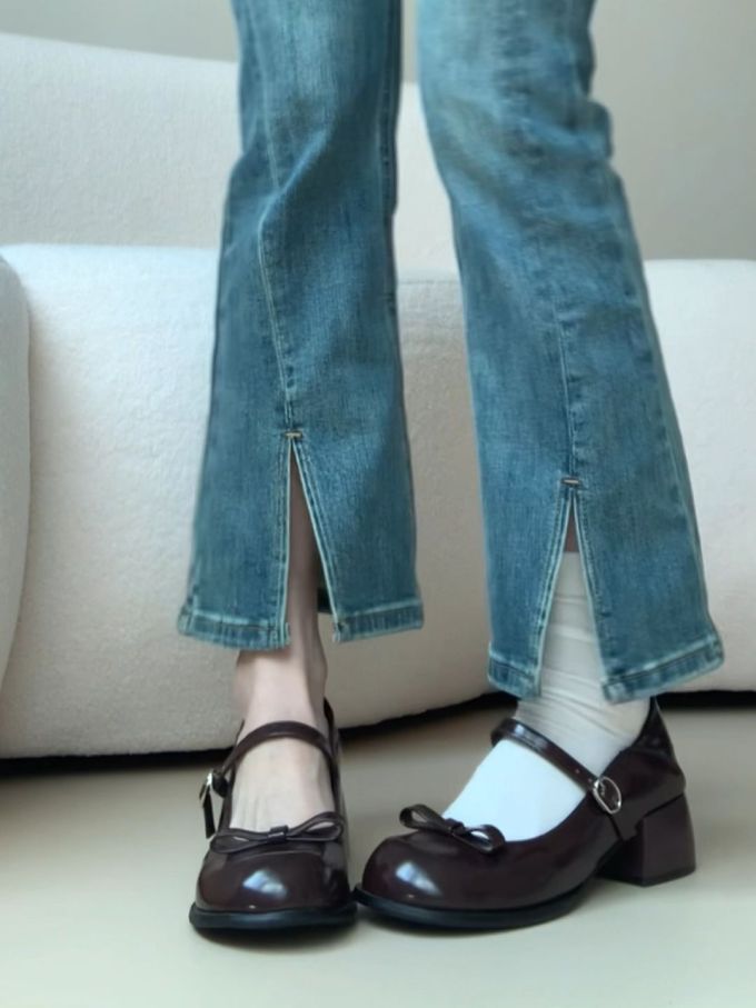 牛仔面料 开衩 洗水 织锦蓝 墨水蓝色 深青色 基础扣饰 