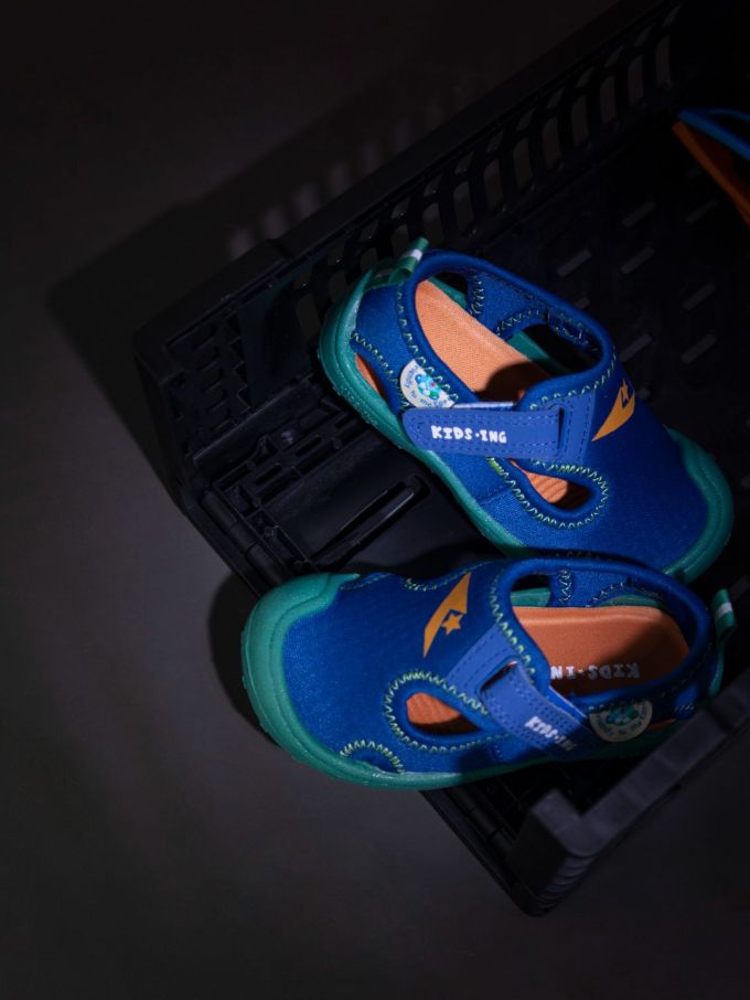 无帮 魔术贴 皮革 