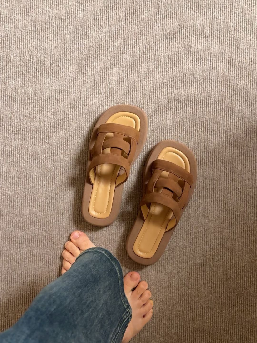 无帮 皮革  - VALI鞋履AI设计主图