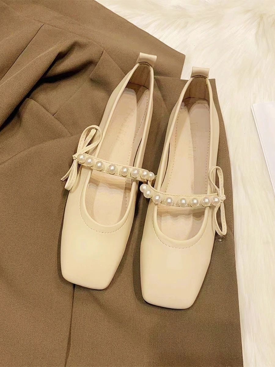 方头 袢扣 中口鞋 皮革  - VALI鞋履AI设计主图