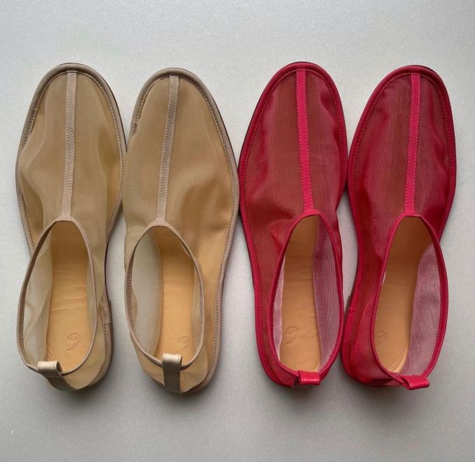 圆头 一脚蹬 深口鞋 皮革 