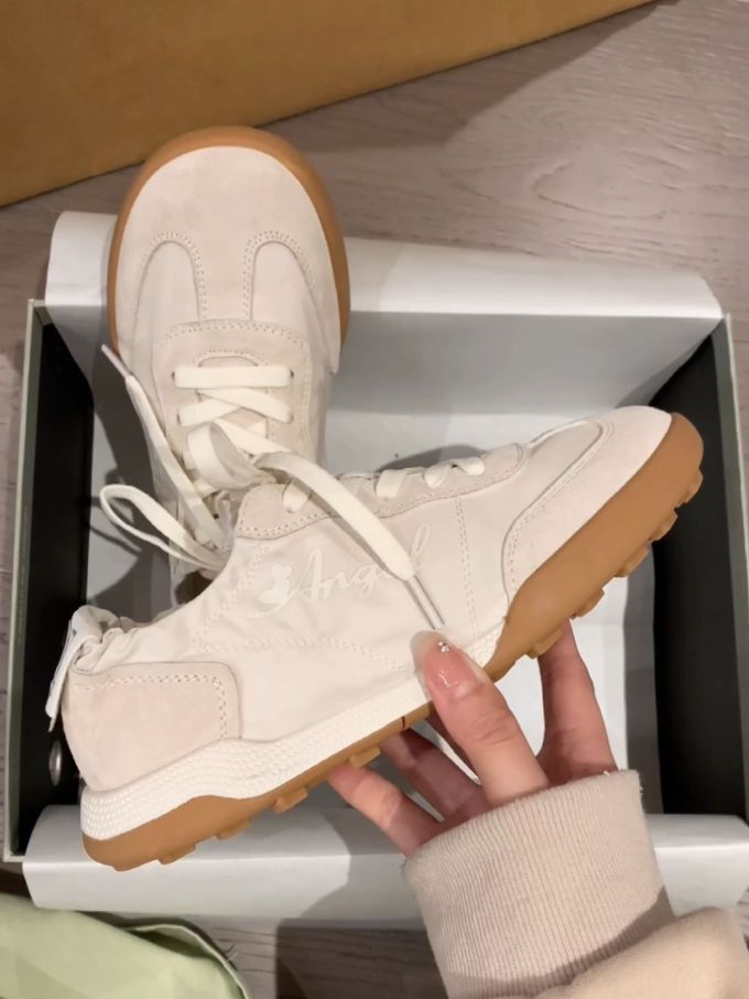 低帮 系带 皮革 