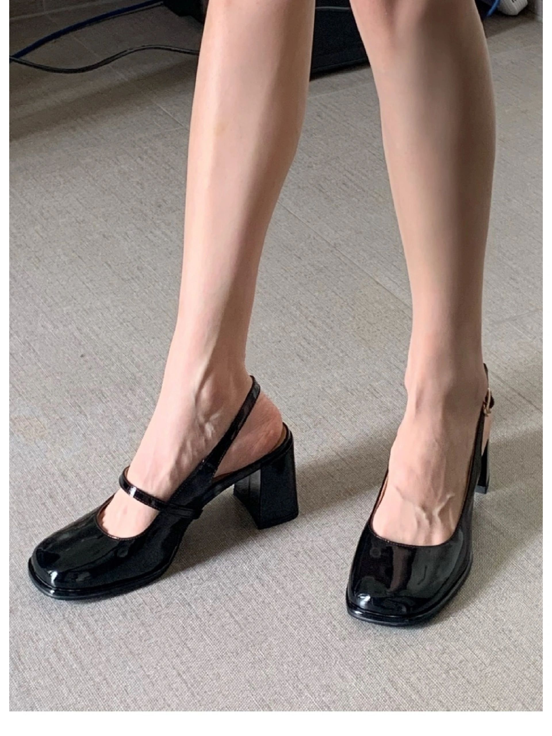 圆头 浅口鞋 皮革  - VALI鞋履AI设计主图