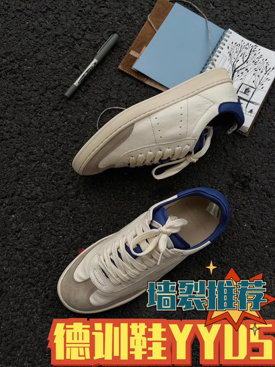 系带 皮革  - VALI鞋履AI设计主图