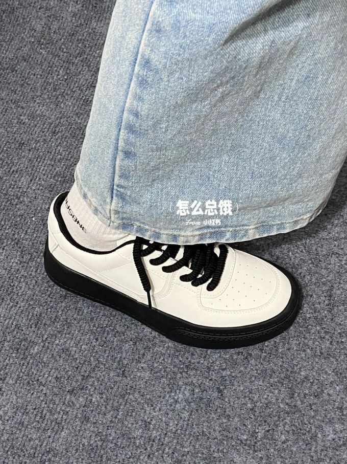 低帮 系带 皮革 