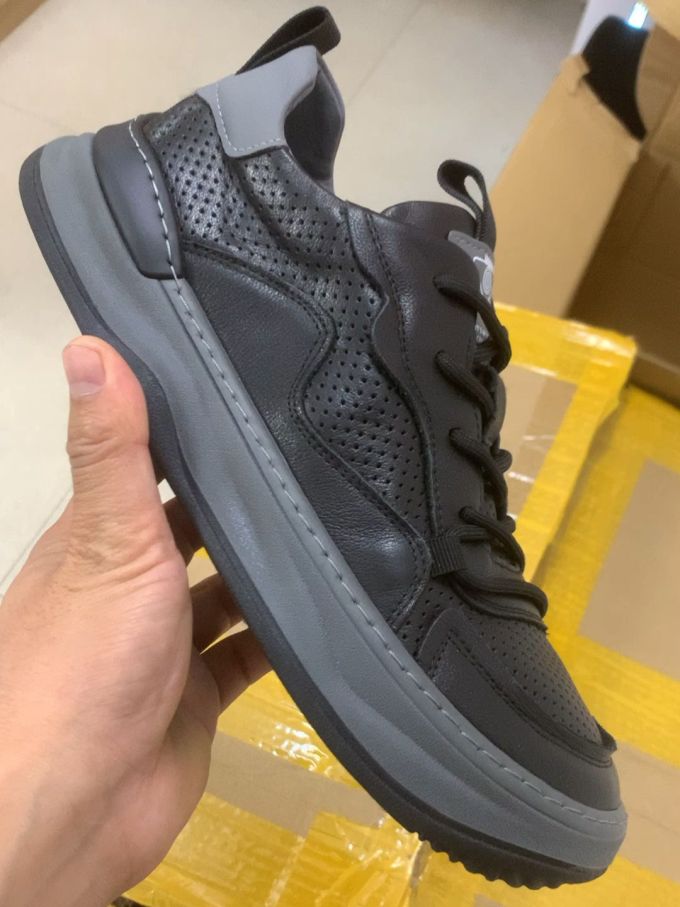 低帮 系带 皮革 