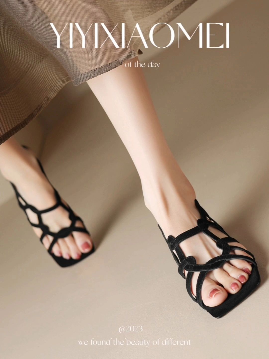 无帮 皮革  - VALI鞋履AI设计主图