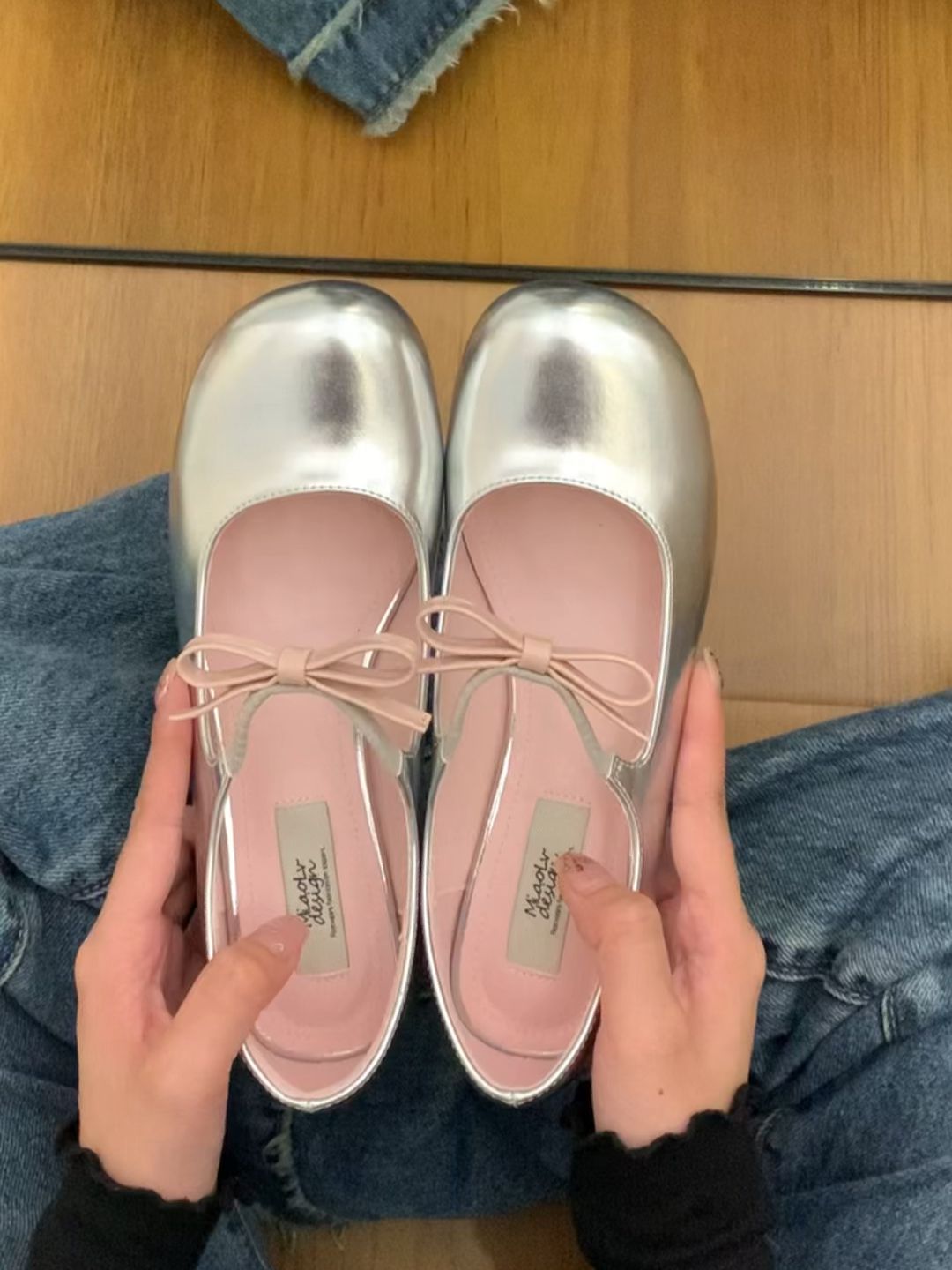 圆头 浅口鞋 皮革  - VALI鞋履AI设计主图