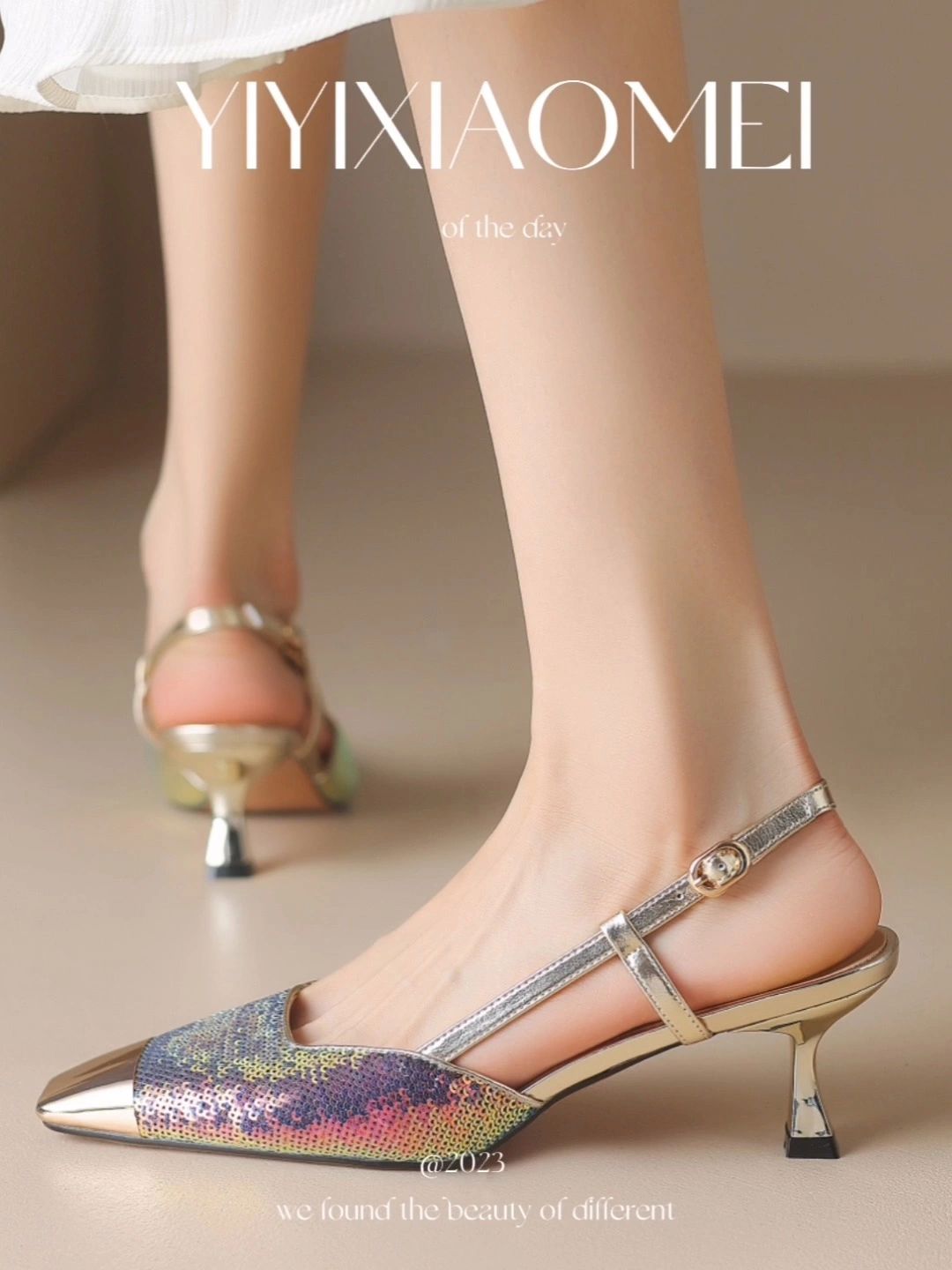 低跟 无帮  - VALI鞋履AI设计主图