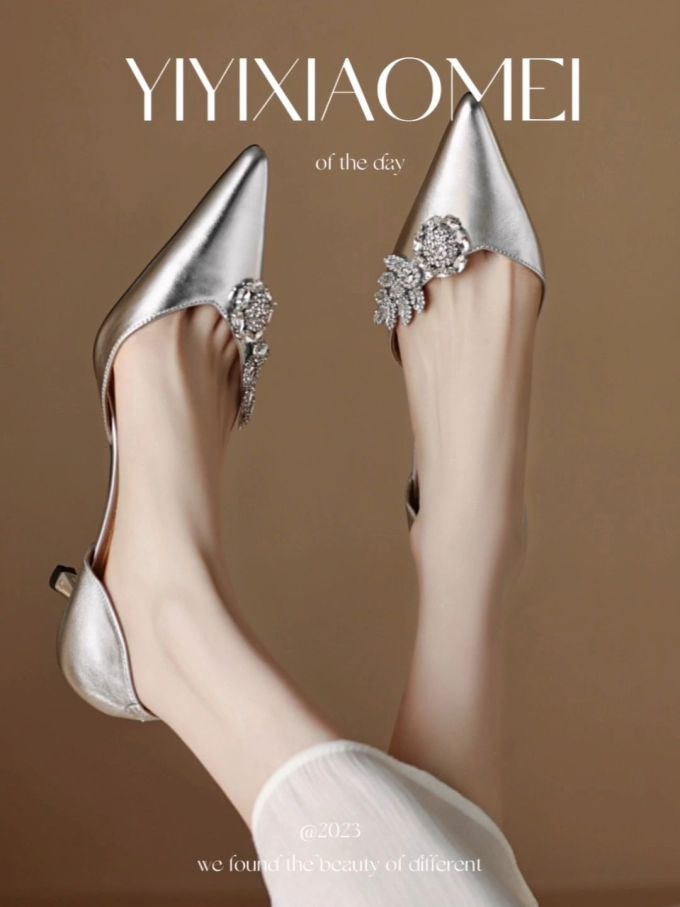 尖头 低帮 一脚蹬 浅口鞋 