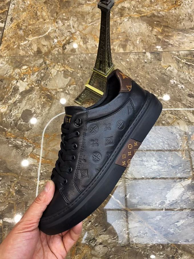 低帮 系带 皮革 