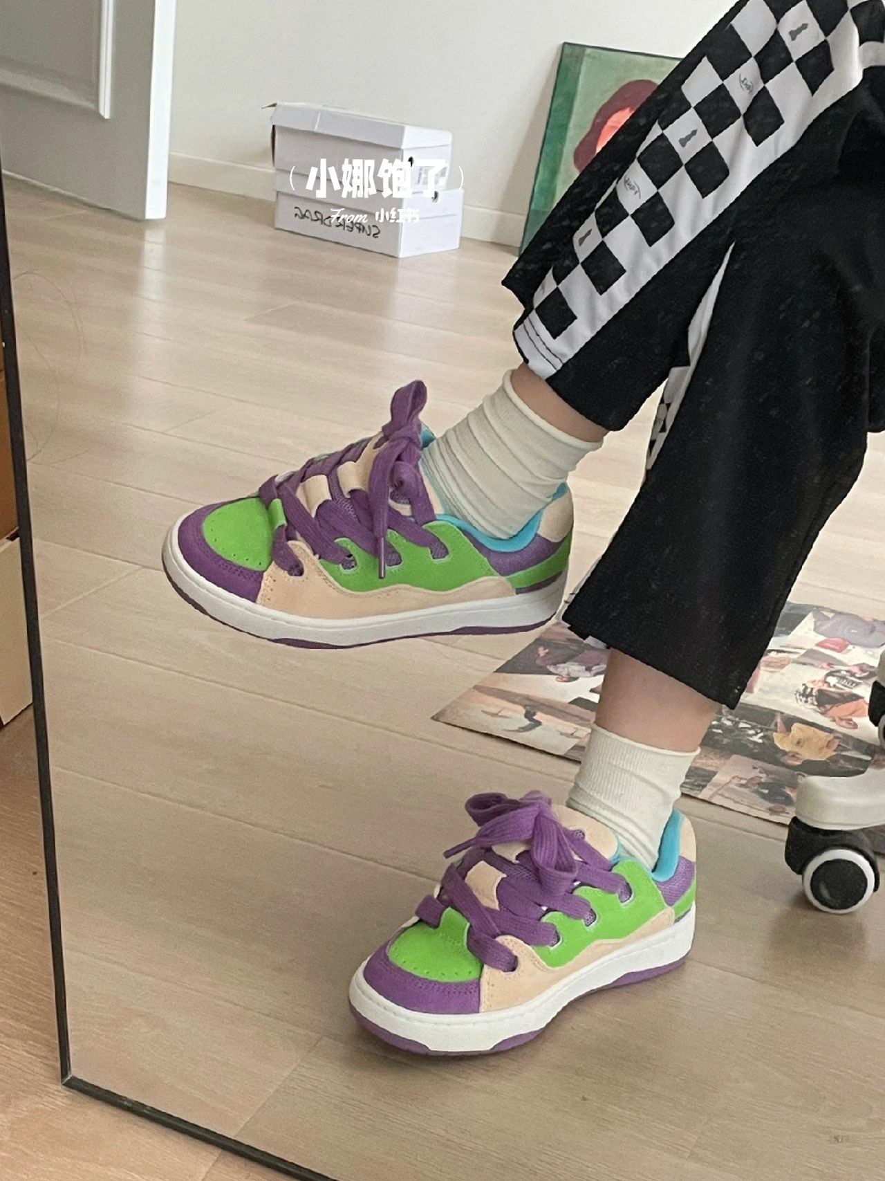 低帮 系带 皮革  - VALI鞋履AI设计主图