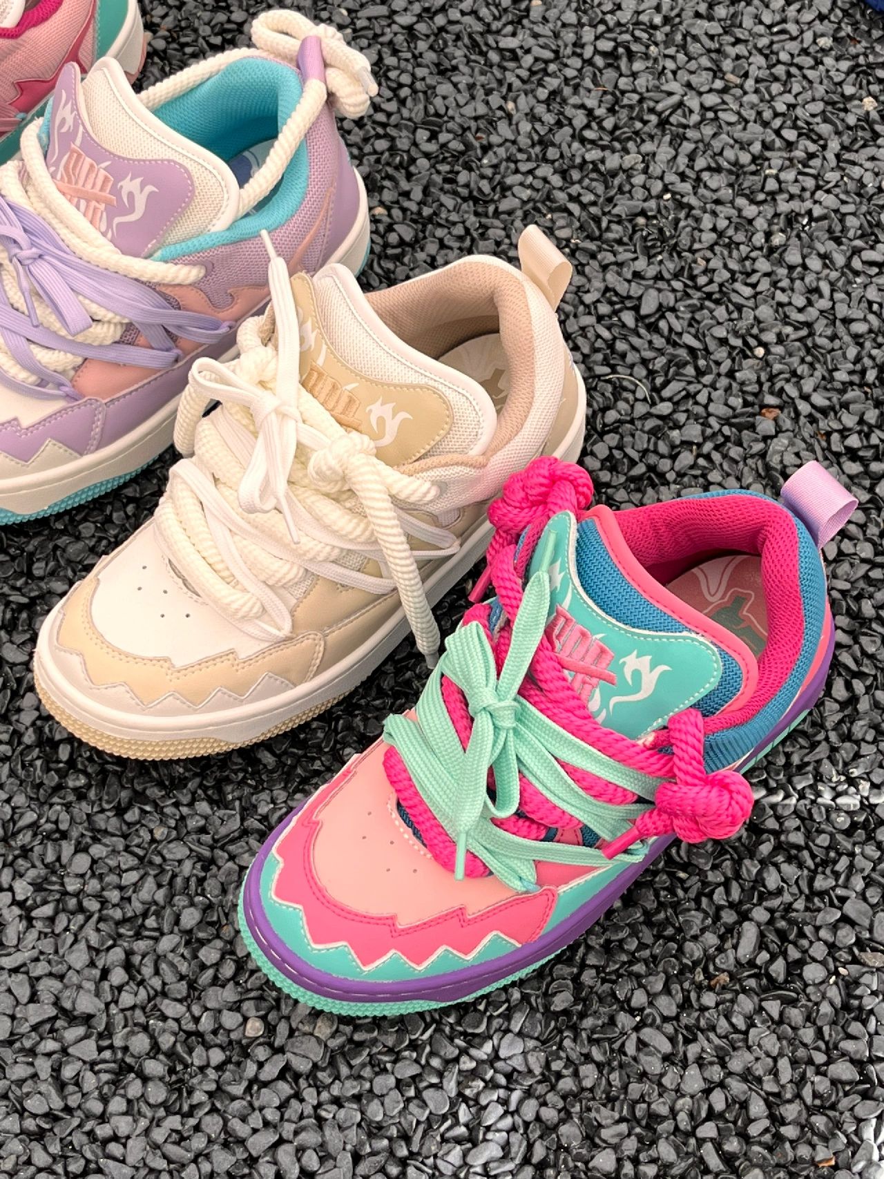 高帮 系带 魔术贴  - VALI鞋履AI设计主图