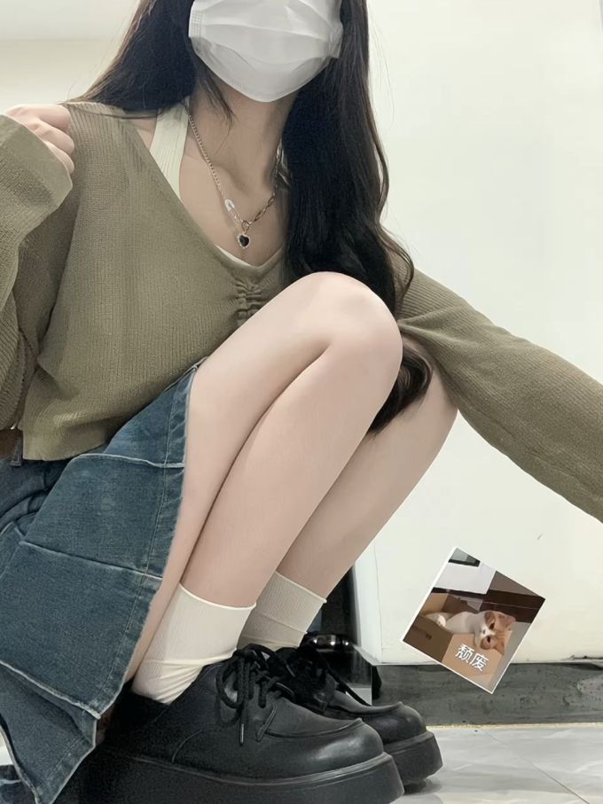 毛纺 细针 树丛绿 基础扣饰 ABG辣妹 辣妹 