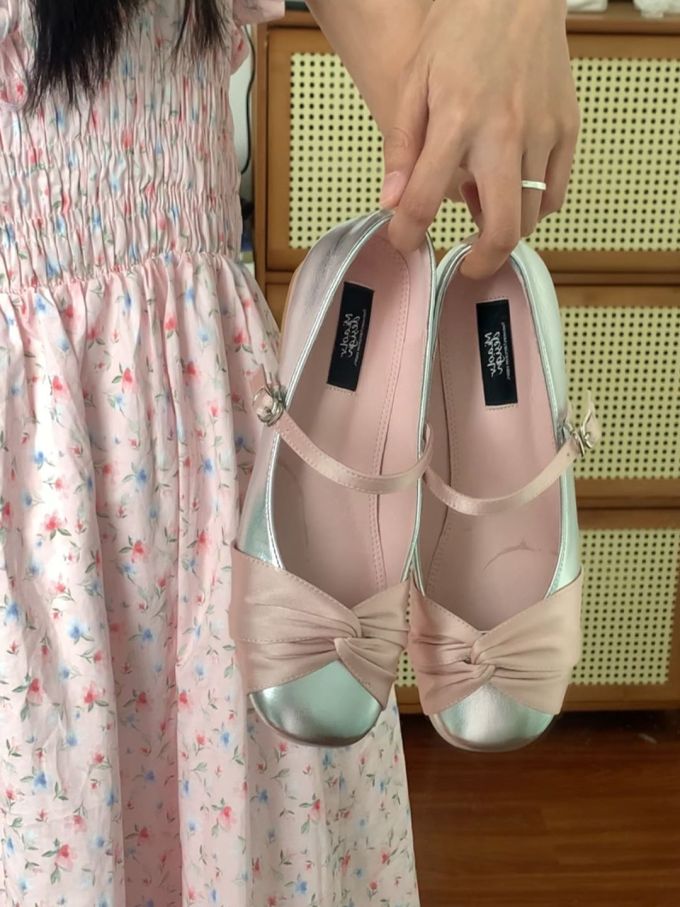 袢扣 浅口鞋 皮革 